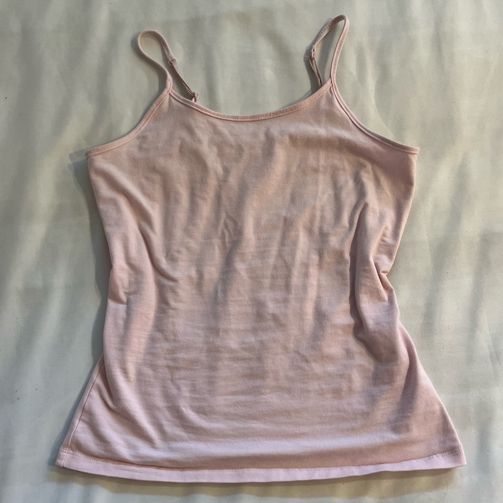coquette pink tank top